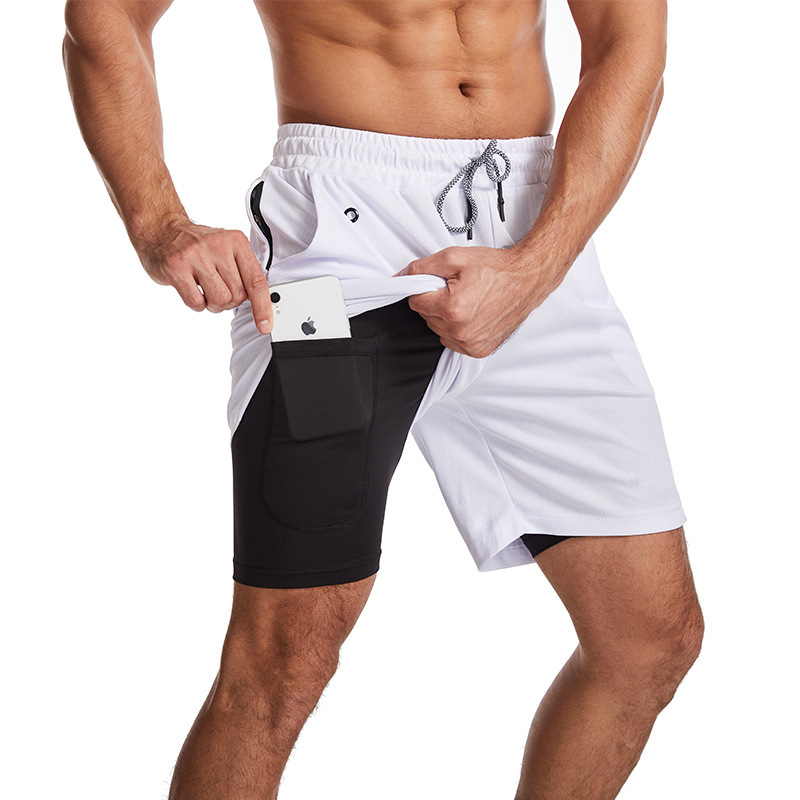 5-Inch Inseam Quick-Drying Mesh Shorts for Men DK871
