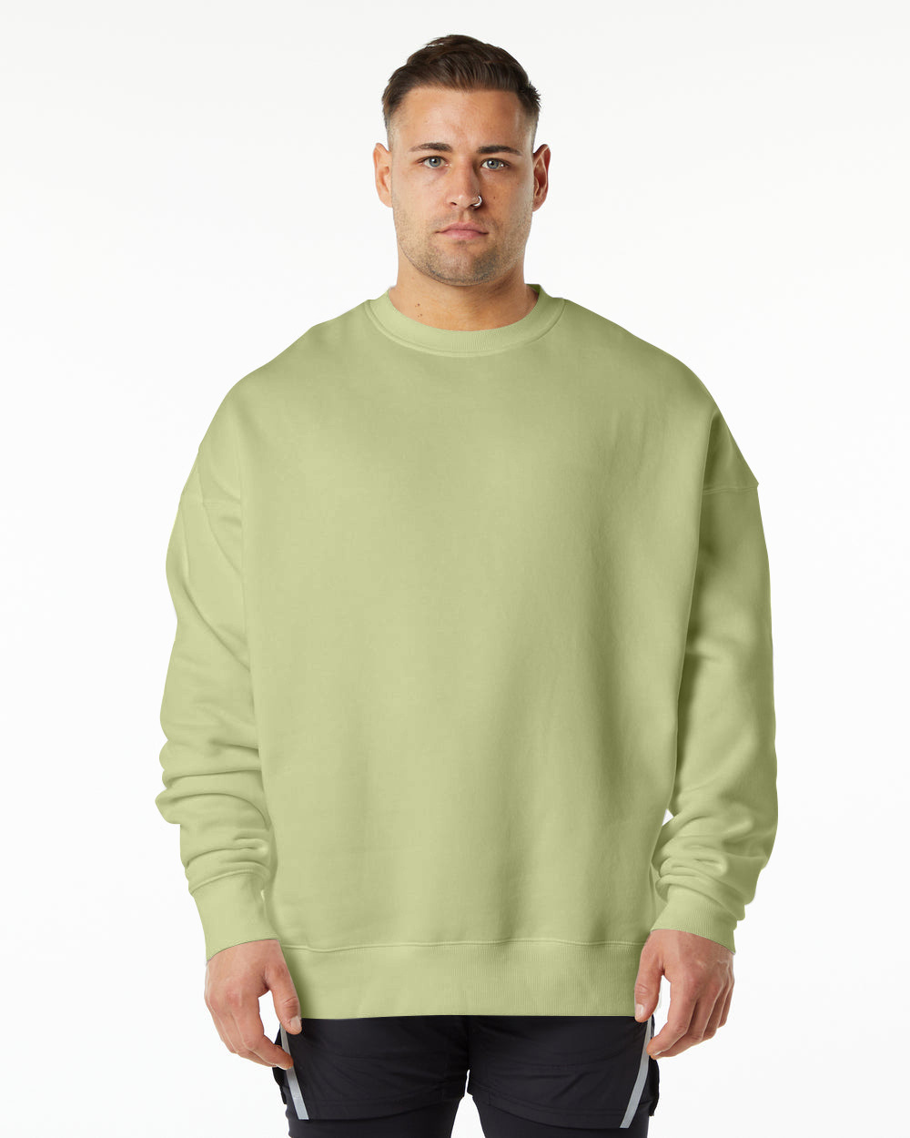 Men's Thickened Round Neck Sweatshirt WY818