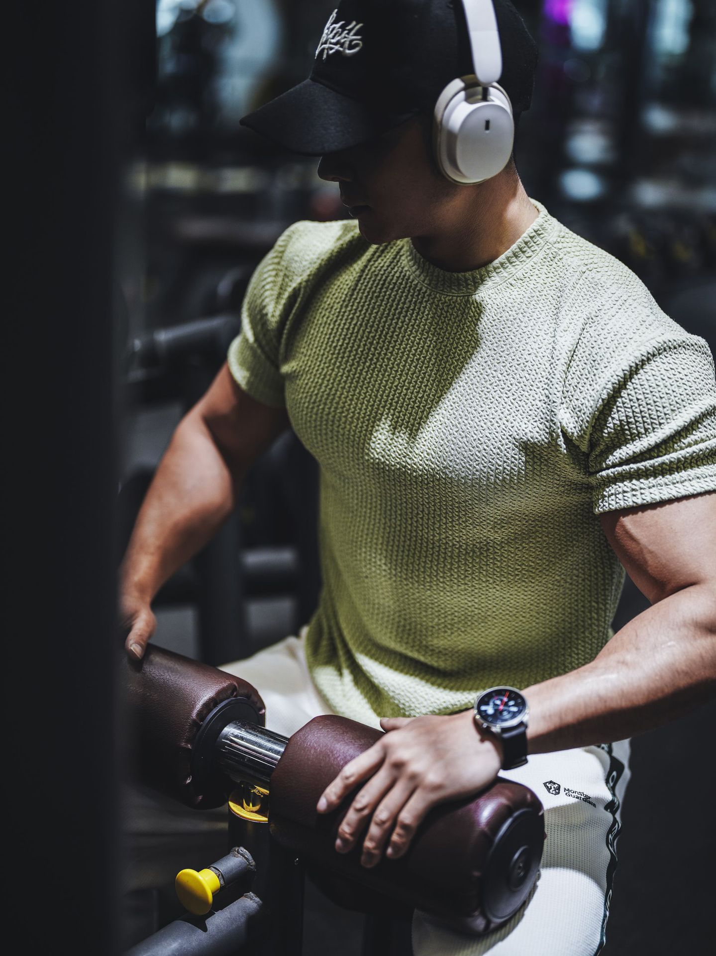 Men's Quick-Dry Stretch Solid Color T-Shirt DX113