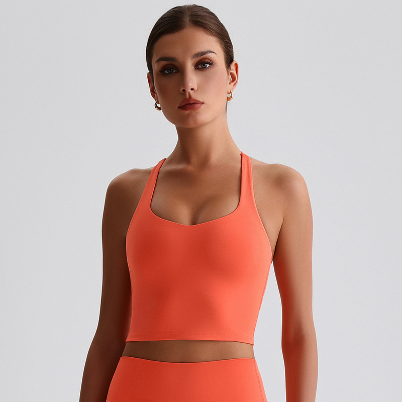  Round Neck T - Shirt, Pilates Running Fitness Slim Fit Sports Top SKL-LQ8016