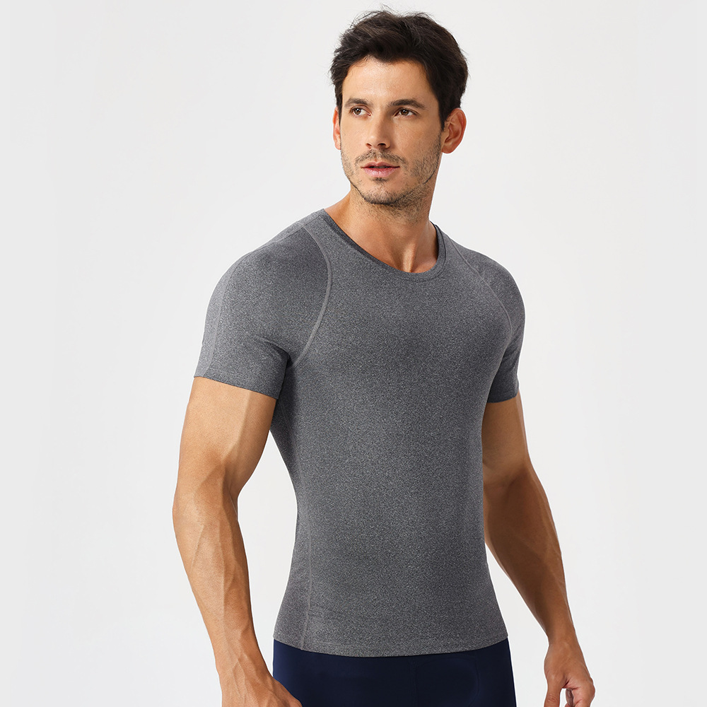 Men's Compression High-Elastic Breathable Fitness Sleeve Shirts 51232
