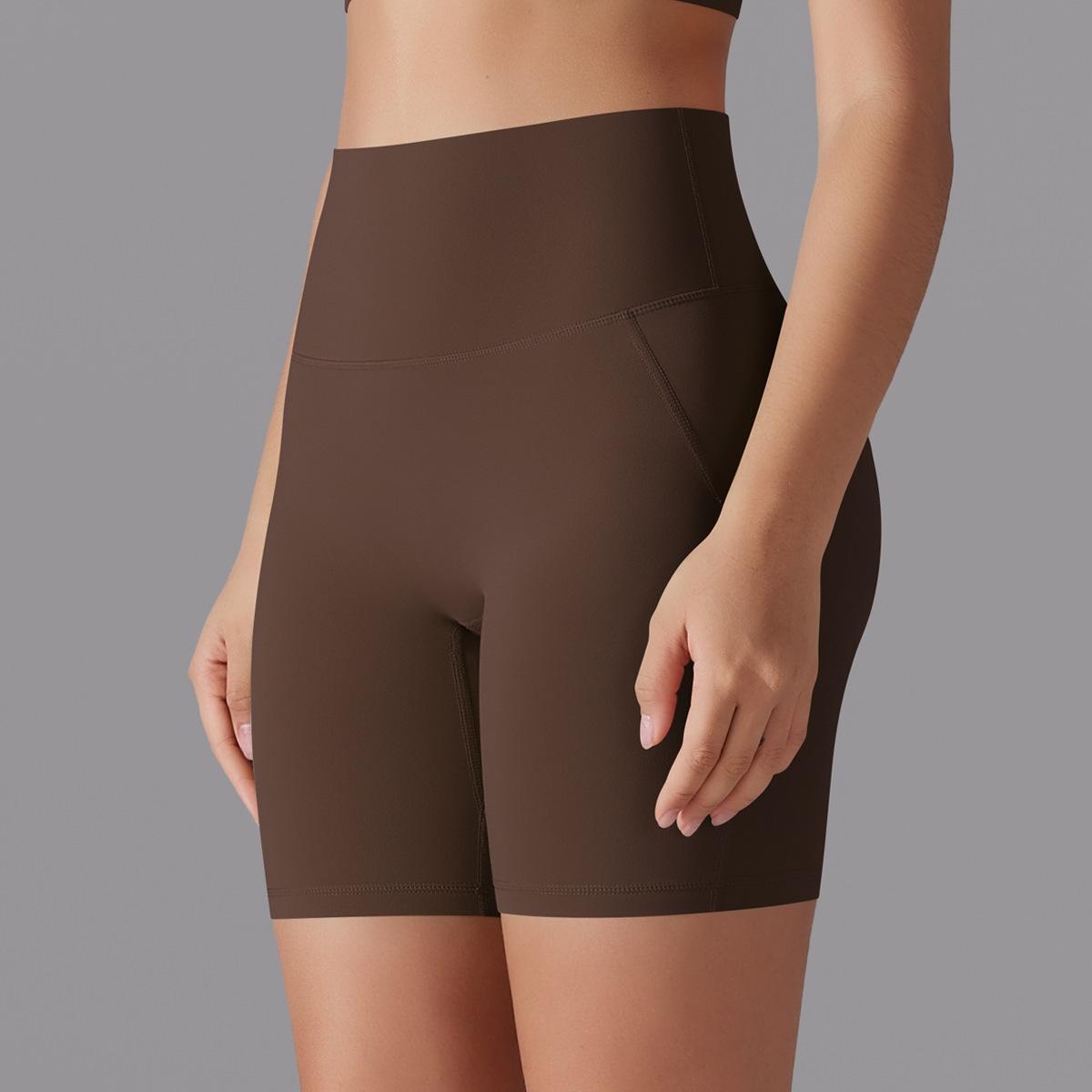  High-waisted Hip-lifting Running Training Yoga Shorts 7054