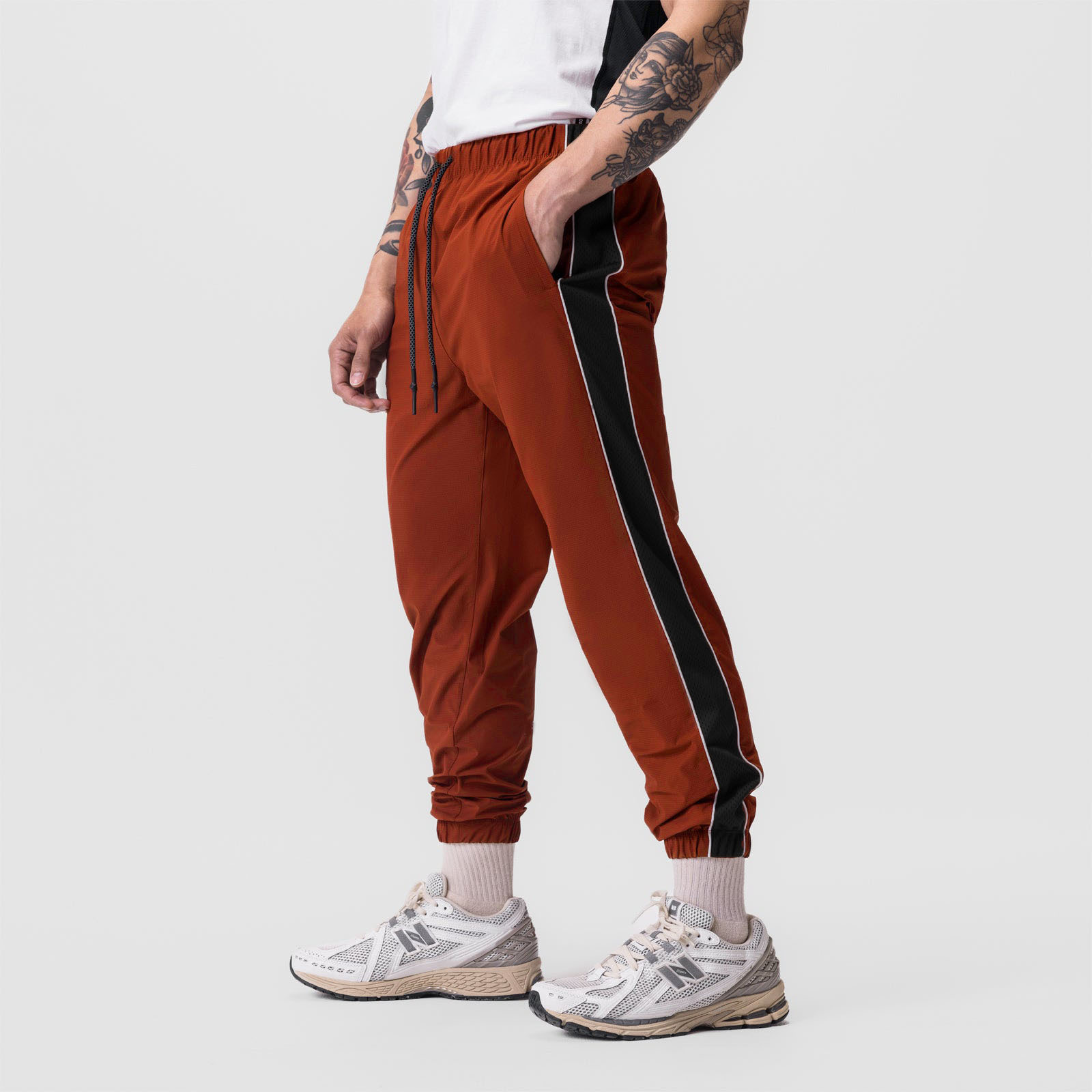 Men's Reflective Stretch Athletic Pants CK18