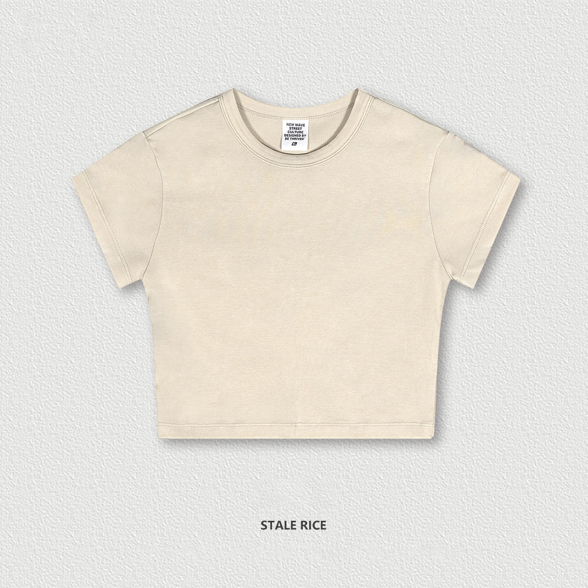  Spring Summer Crop Top Women's Short Sleeve BEN918