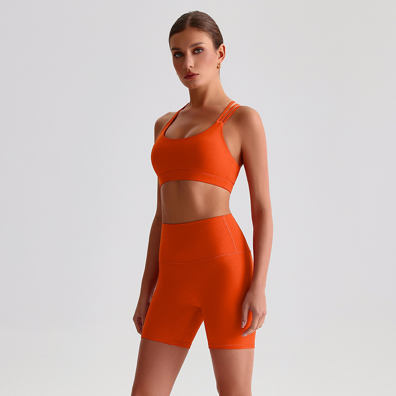  Sexy Sports Running And Fitness Suit Shorts Set SKL-LQ0135