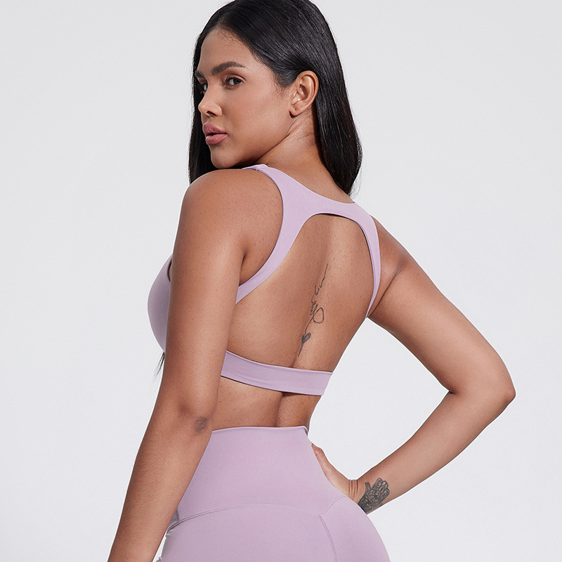 Sports Bra for Women Shockproof Running Yoga Wear Fitness Vest SKL-LQ5010