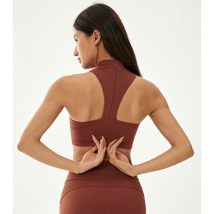  Beauty Fitness Yoga Wear for Women Zipper Yoga Pants SKL-FNK6601