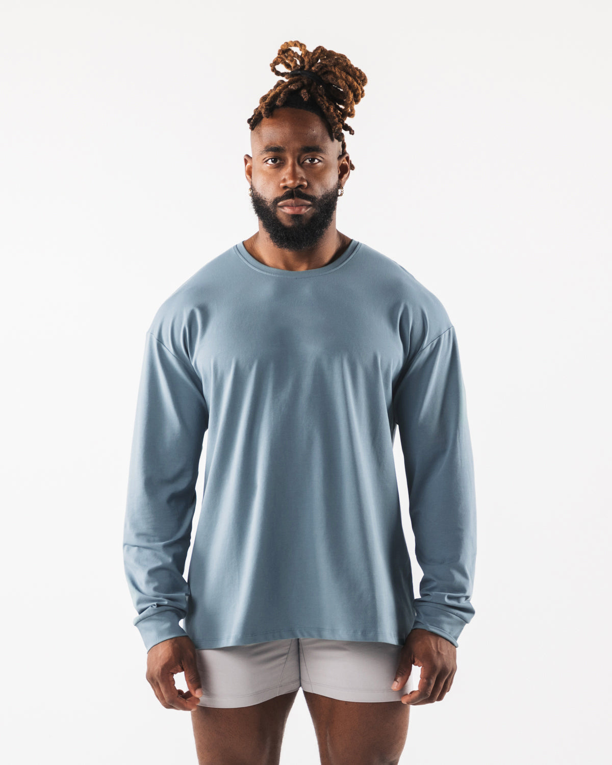 Men's Loose Fit Long Sleeve T-Shirt 23-CX817