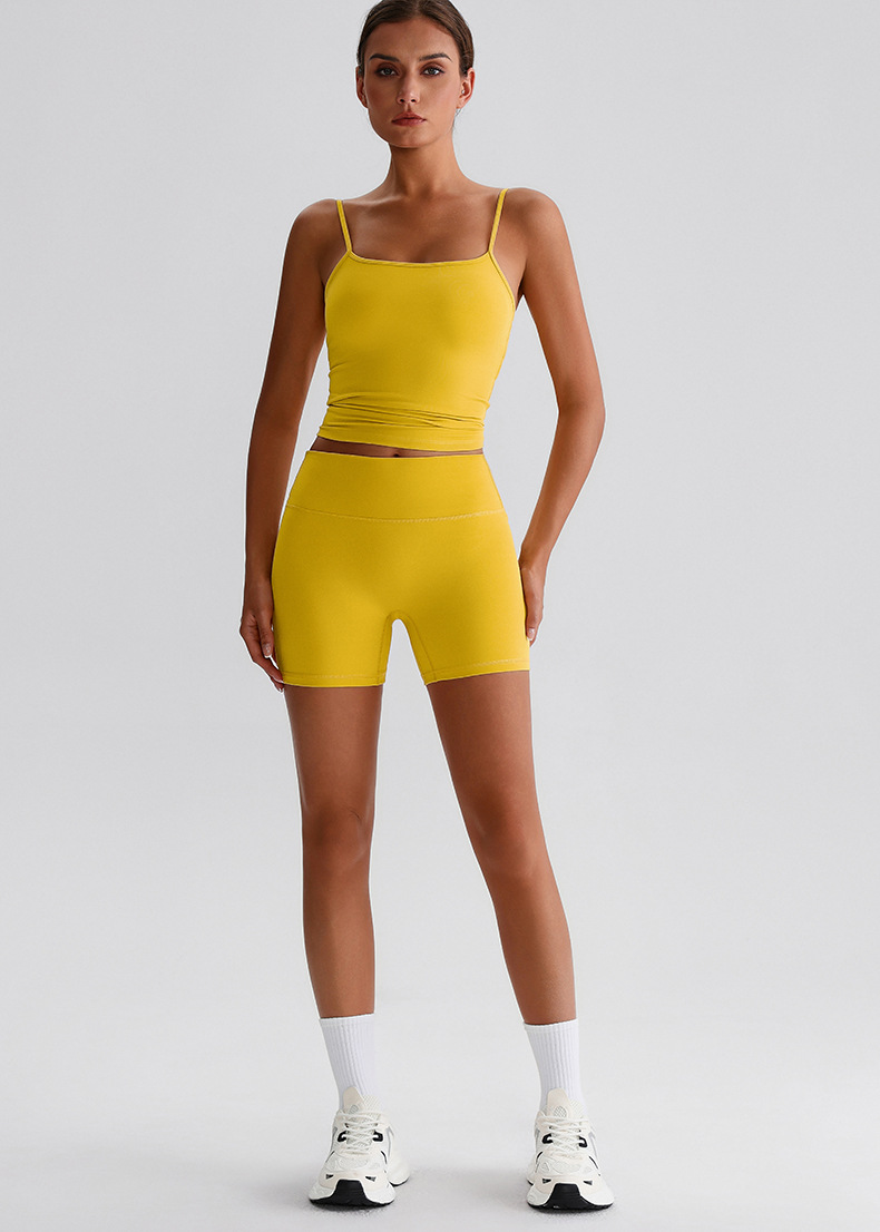 Tight-fitting Running Yoga Three-inch Pants For Women SKL-LQ8003