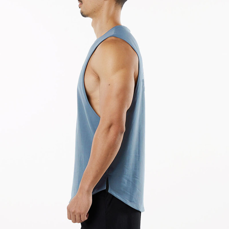 Men's Side - Slit Sleeveless Sports Tank 22-BX11