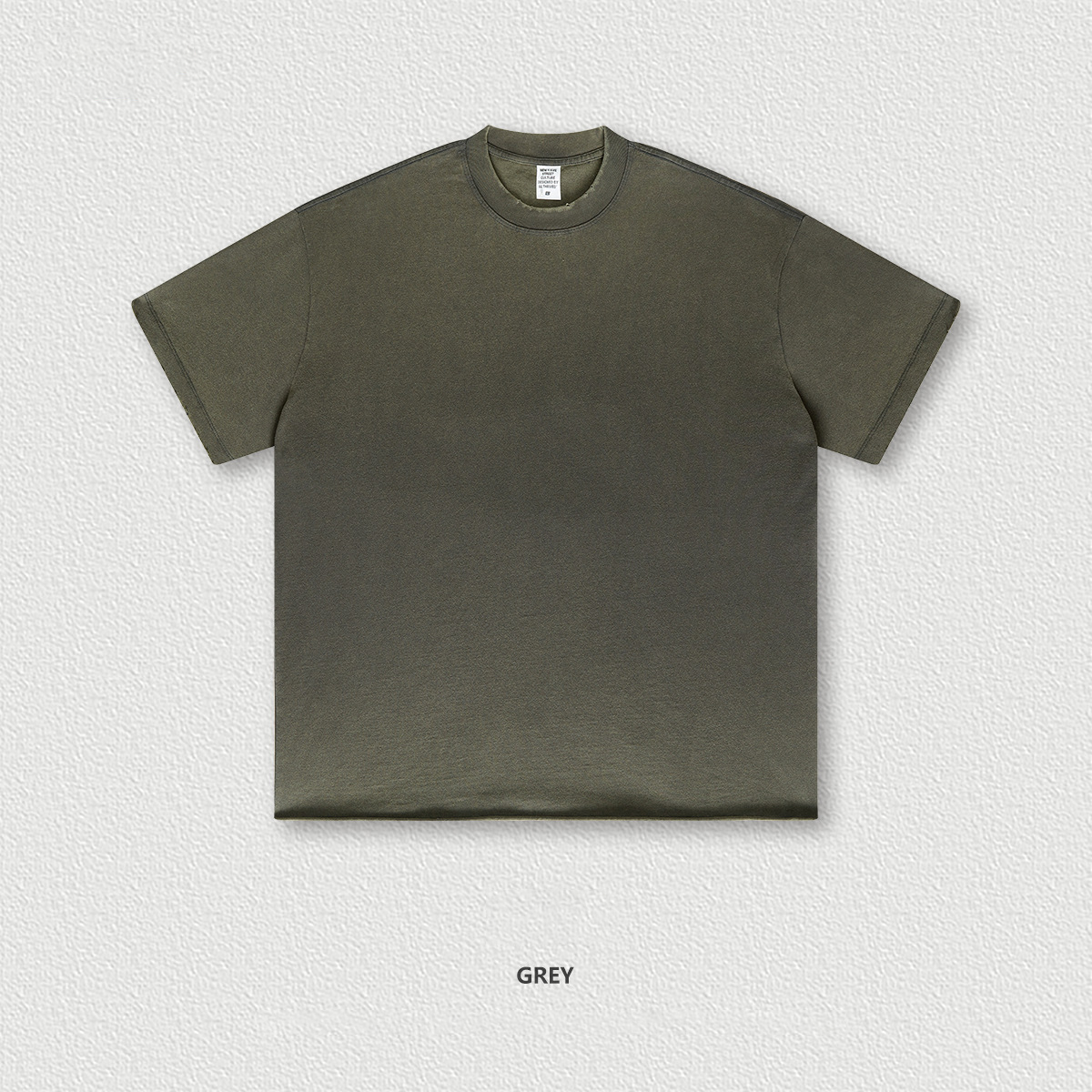  Washed Distressed Short Sleeve T-Shirt BES1720