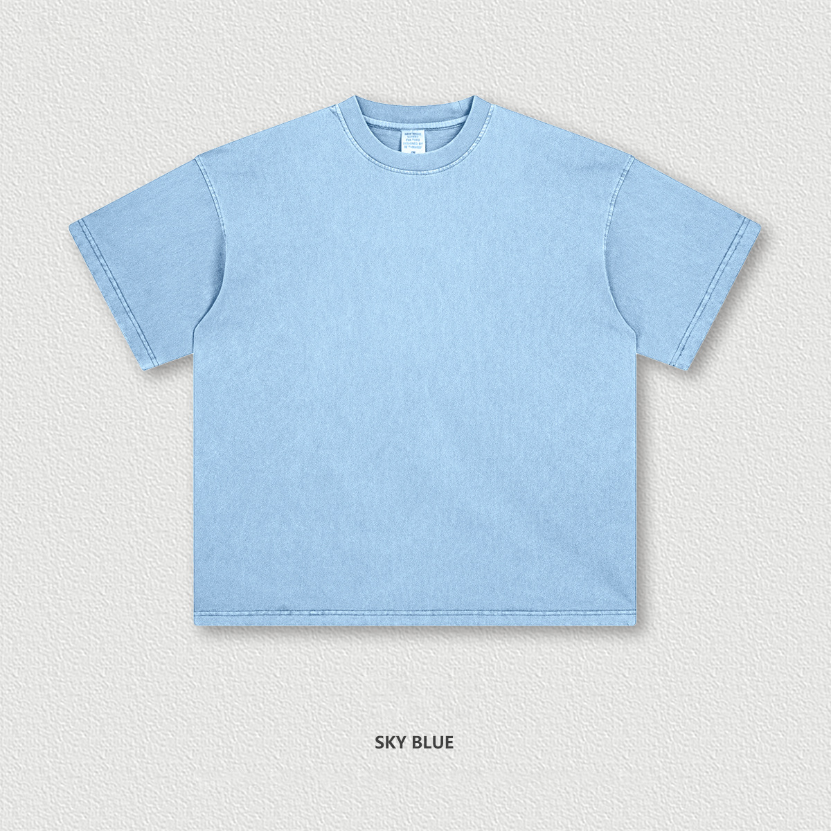  Spring Summer Cotton Washed T-Shirt Vintage BES1718