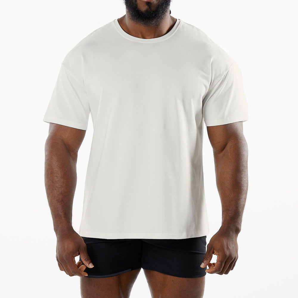 Men's Round - Neck Short - Sleeve T - Shirts for Sports and Fitness  KSDX01