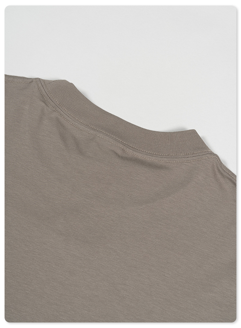 Loose Oversized Solid Color Short Sleeve T-Shirt BES1923