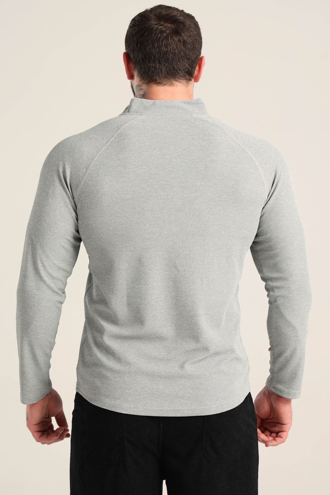 Men's Buttoned POLO Long Sleeve Shirt CX122