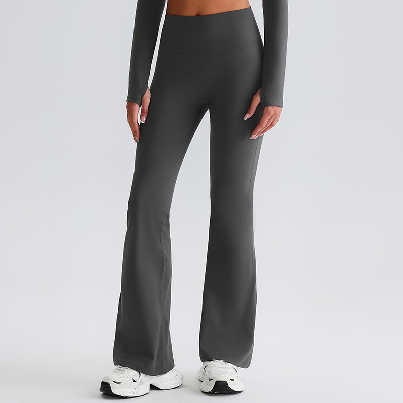 Yoga Pants for women High-waisted Hip-lifting Slightly Flared Leggings SKL-LQ8006