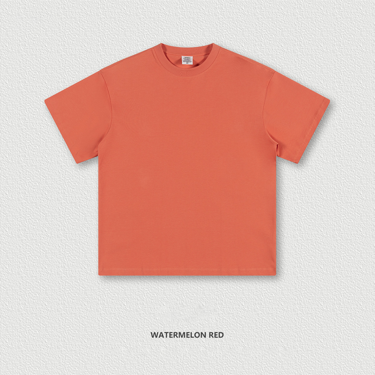  Solid Color Short-Sleeve Loose Fit T-Shirt BES1708