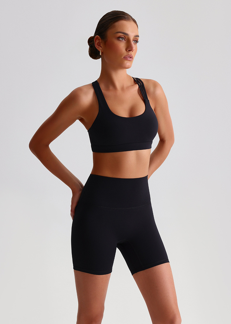  Sexy Sports Running And Fitness Suit Shorts Set SKL-LQ0135