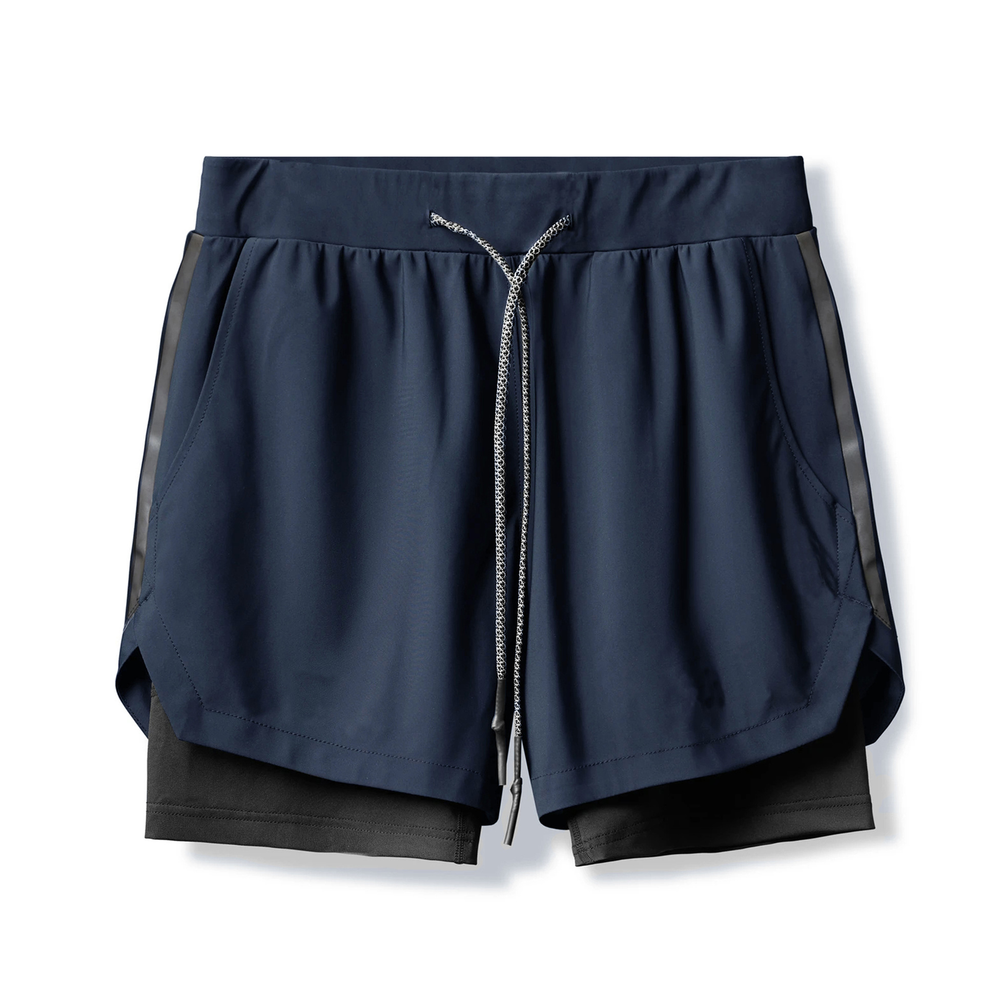 Men's Double-Layer Breathable Athletic Shorts DK36