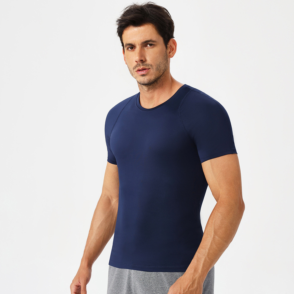 Men's Compression High-Elastic Breathable Fitness Sleeve Shirts 51232