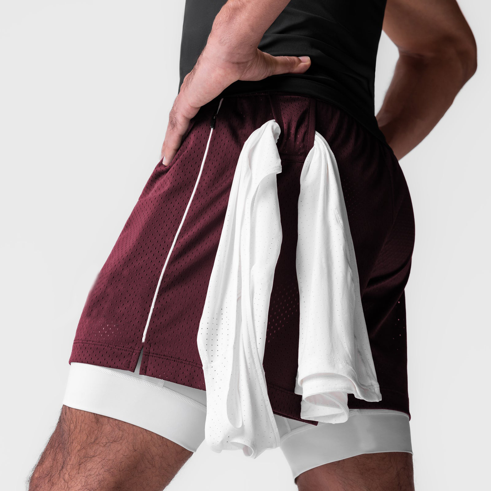 Men's Zipper Pocket Shorts SWDK01