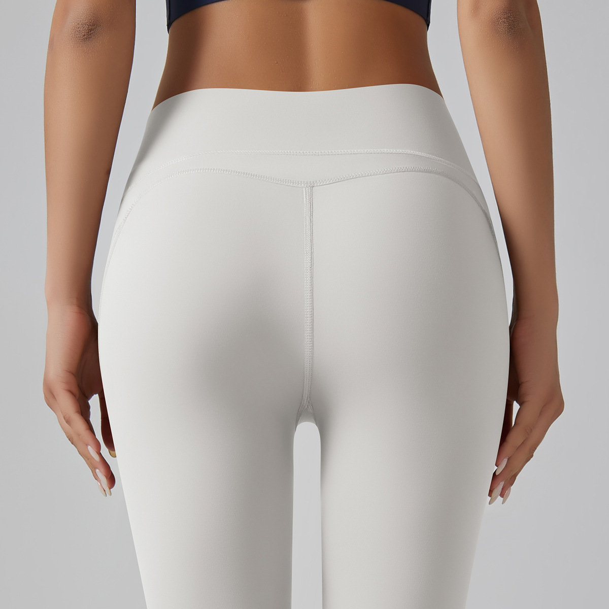  High-Waisted Hip-Lifting Tummy-Control Sports Yoga Pants 6647