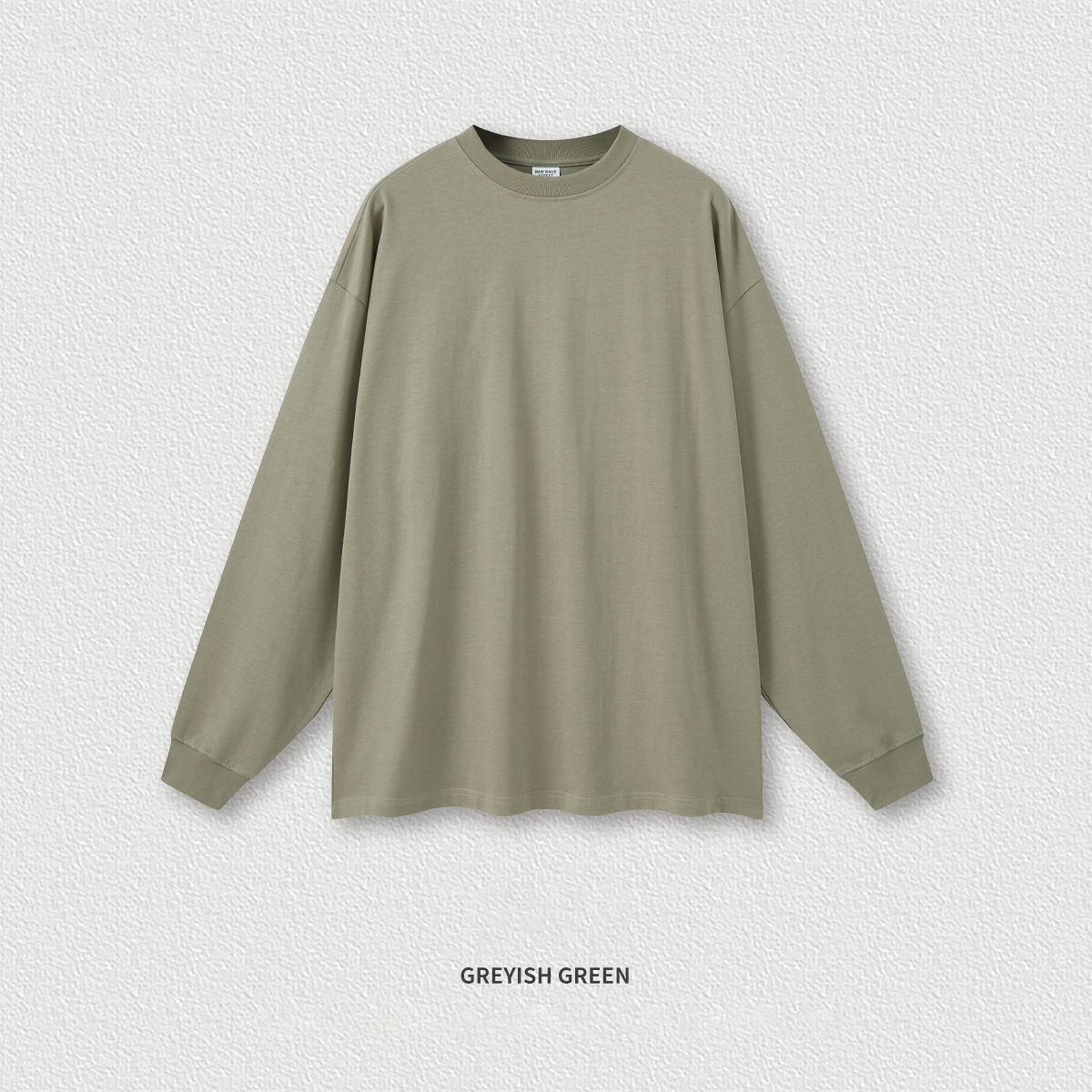  Spring Solid Color Long Sleeve Top BEW0013