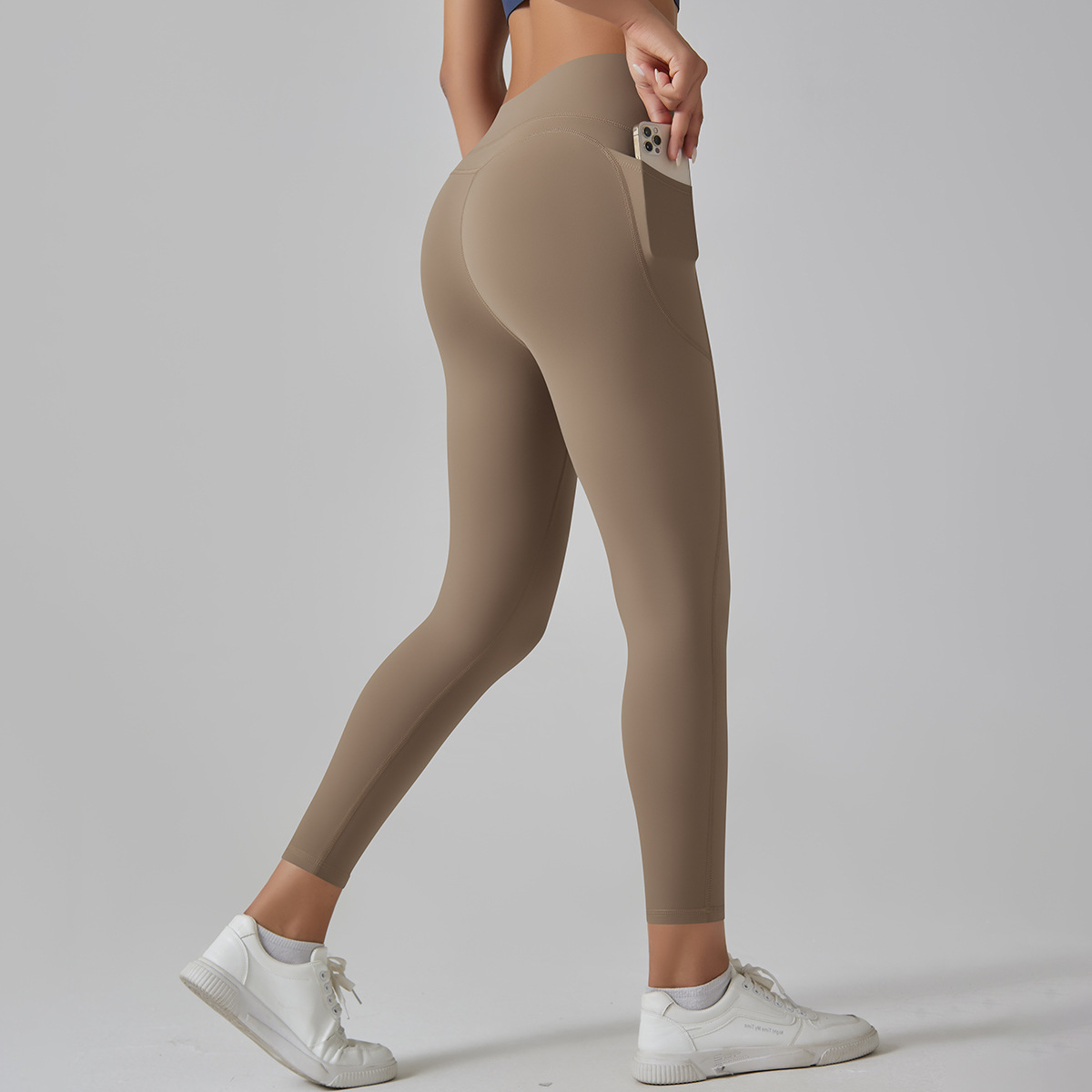  High-Waisted Hip-Lifting Tummy-Control Sports Yoga Pants 6647