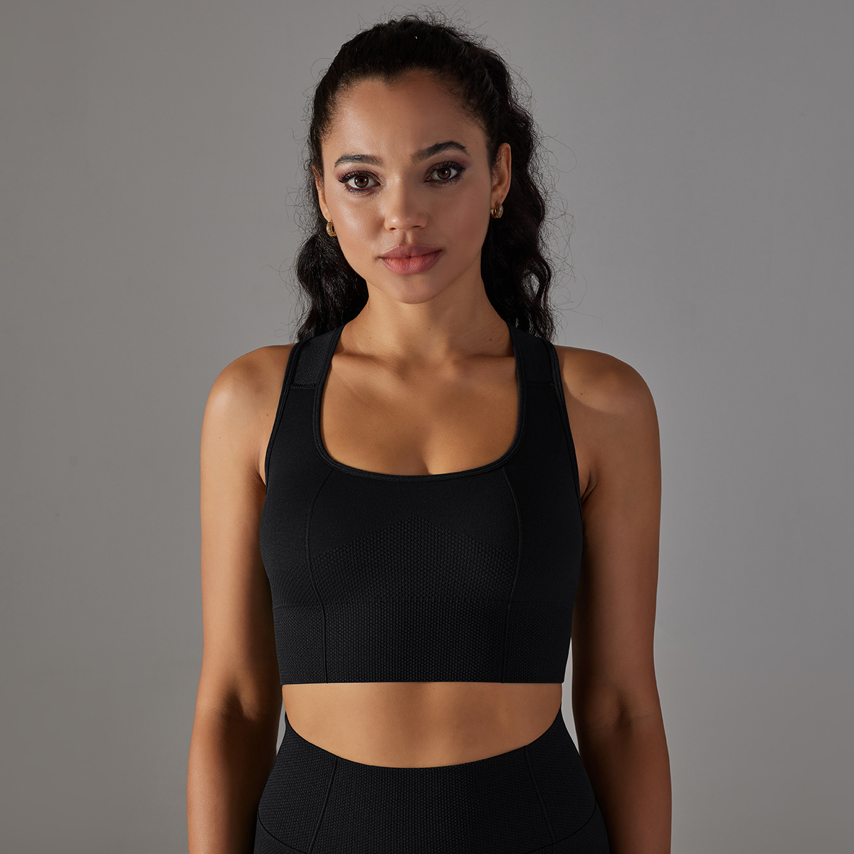  Backless Shockproof Push-Up Sports Bra 6621