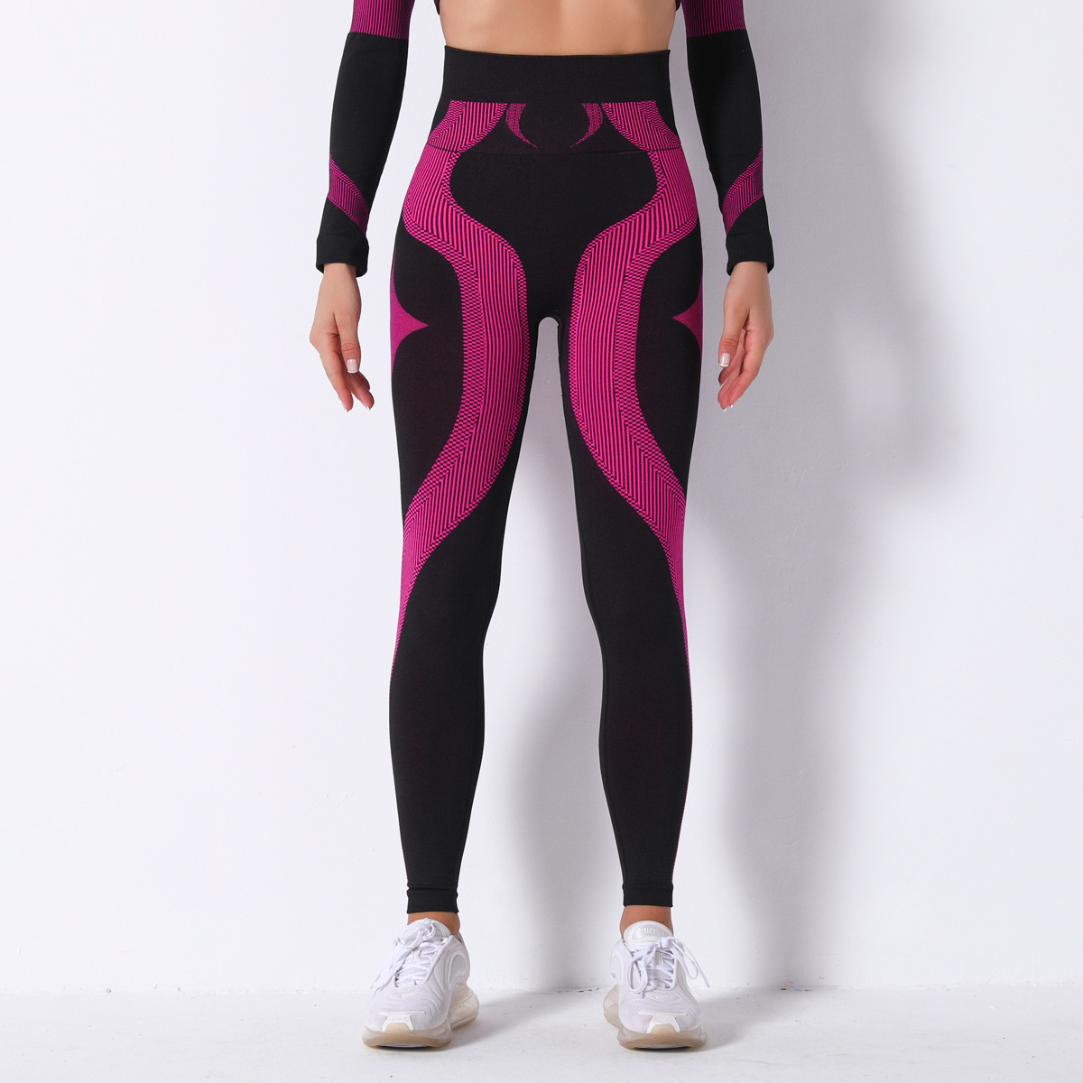 High-Waisted Hip-Lifting Stretchy Tight Yoga Pants 9185
