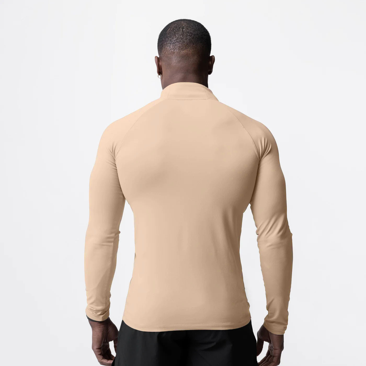 Men's Compression Long-Sleeve Shirt with Zipper LMCX01
