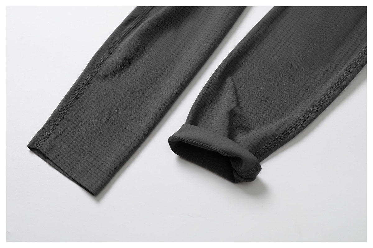 Slim Fit Men's Seamless Long Sleeve Tops 1058-3