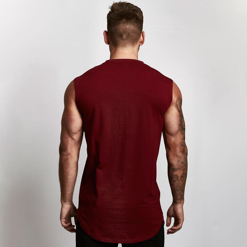 Men's Solid Color Sports Vest BX23