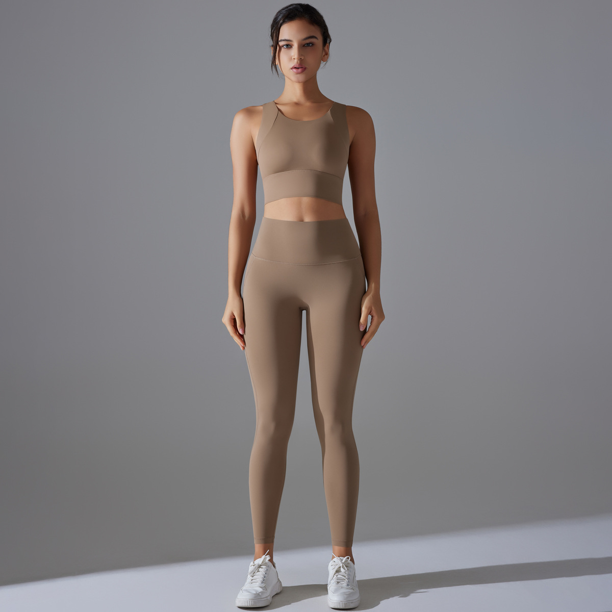  Stretchy Sports Fitness Two-Piece Set 7004