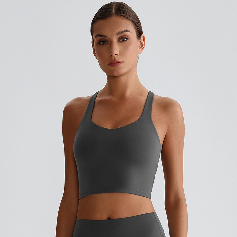  Round Neck T - Shirt, Pilates Running Fitness Slim Fit Sports Top SKL-LQ8016