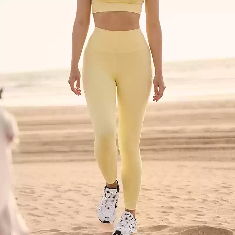 Flat - Waist Yoga Pants for Fitness Training SKL-FNK8807