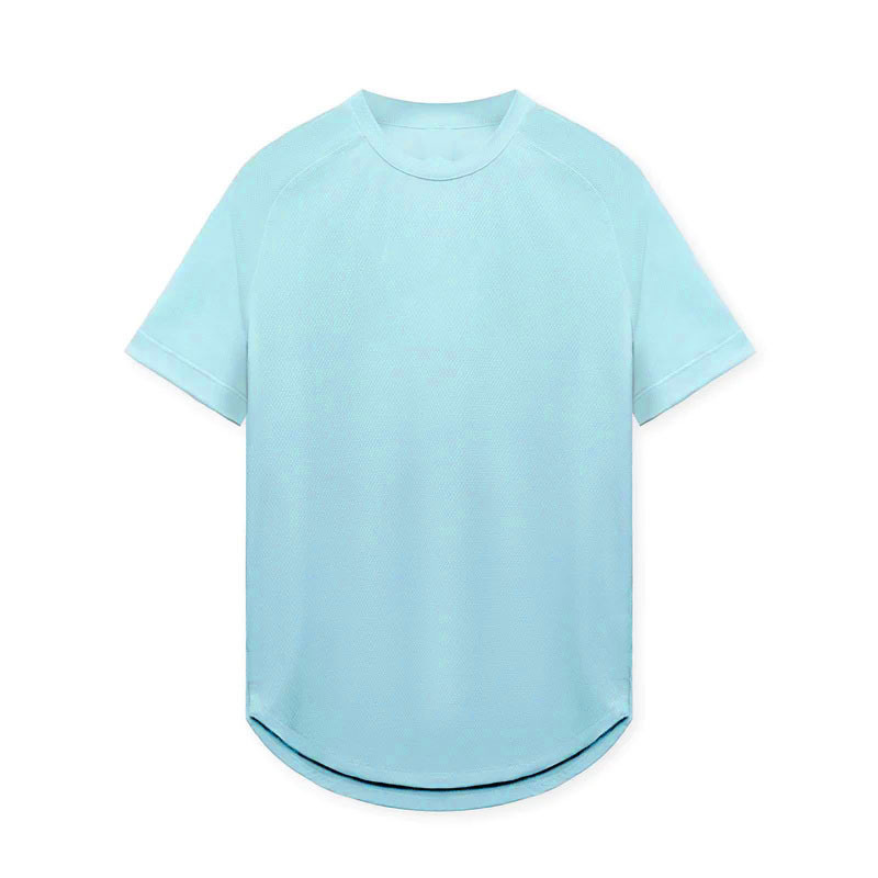 Men's Mesh Breathable Quick - Dry Sports Short - Sleeved Shirts 23-TX218