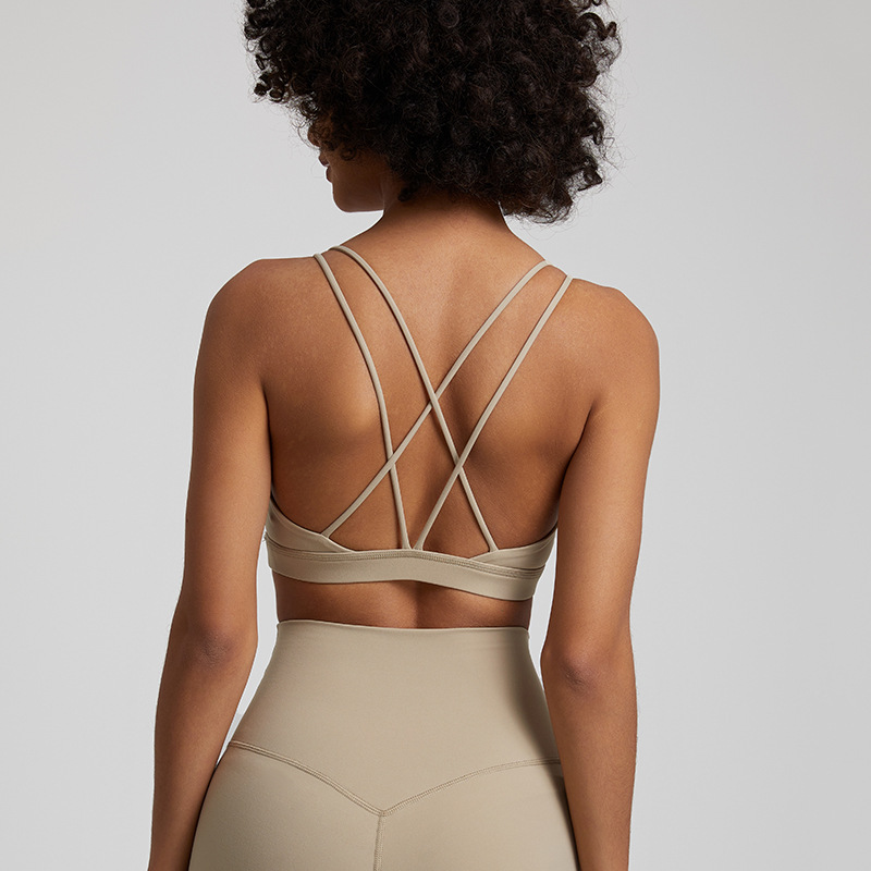  Naked Fitness Bra Shock-Absorbing Tight Quick-Drying Yoga Wear SKL-LQ4060