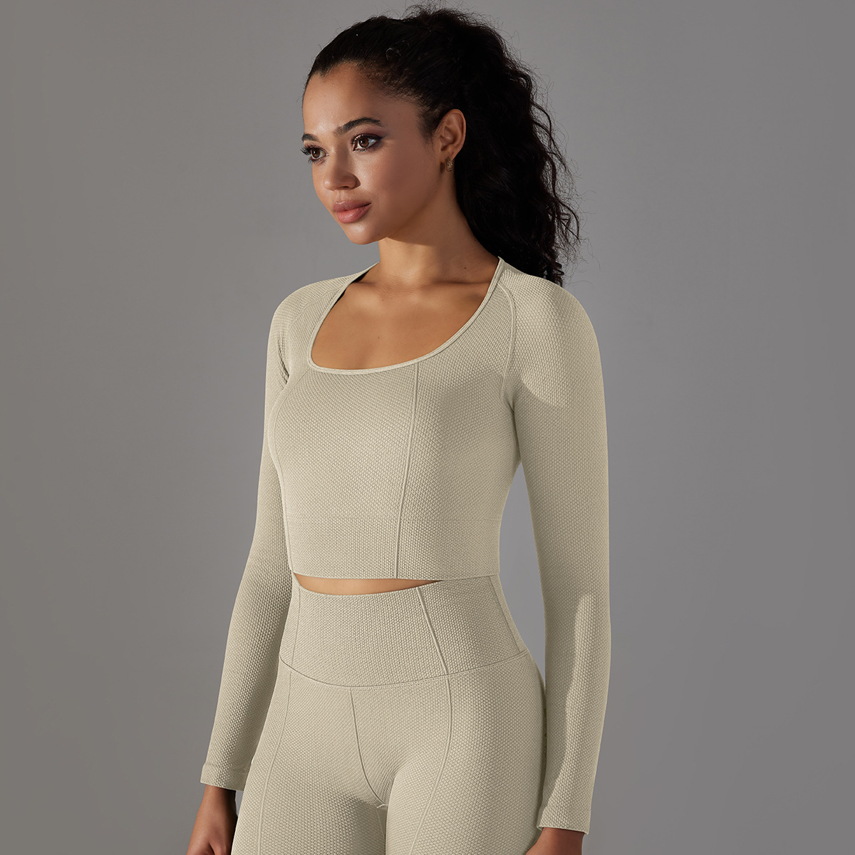  Quick-Dry Tight Long-Sleeve Sportswear 6621