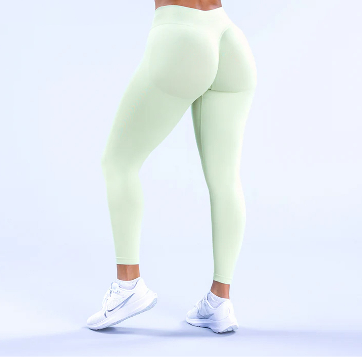 Seamless High Elasticity Butt-Lifting Yoga Pants  LX328