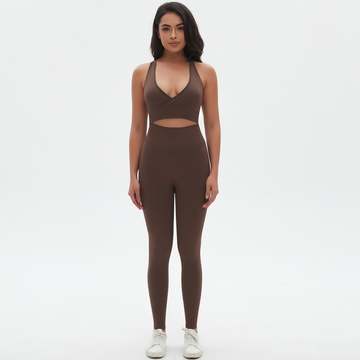  Tight Breathable Running Sports Bra Set 6666