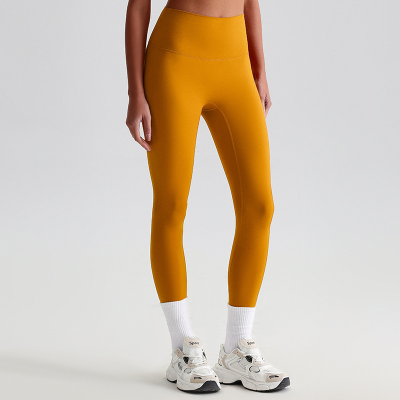 High-waisted Leggings Hip-lifting Running Fitness Pants SKL-LQ2186
