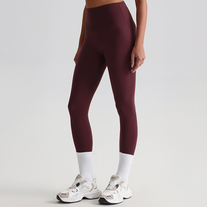 High-waisted Leggings Hip-lifting Running Fitness Pants SKL-LQ2186