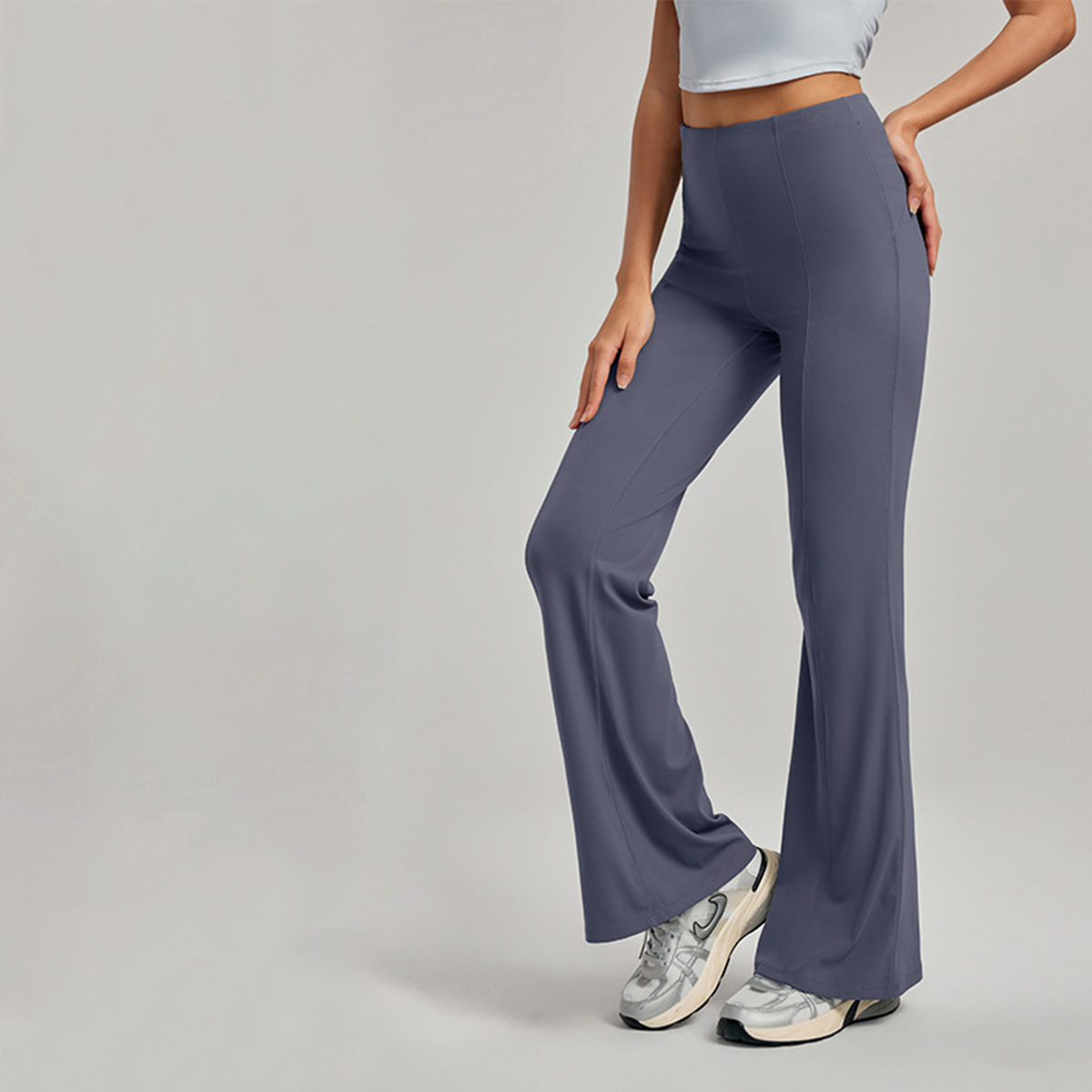 Slimming Butt-Lifting Yoga Flare Pants  DWL115027