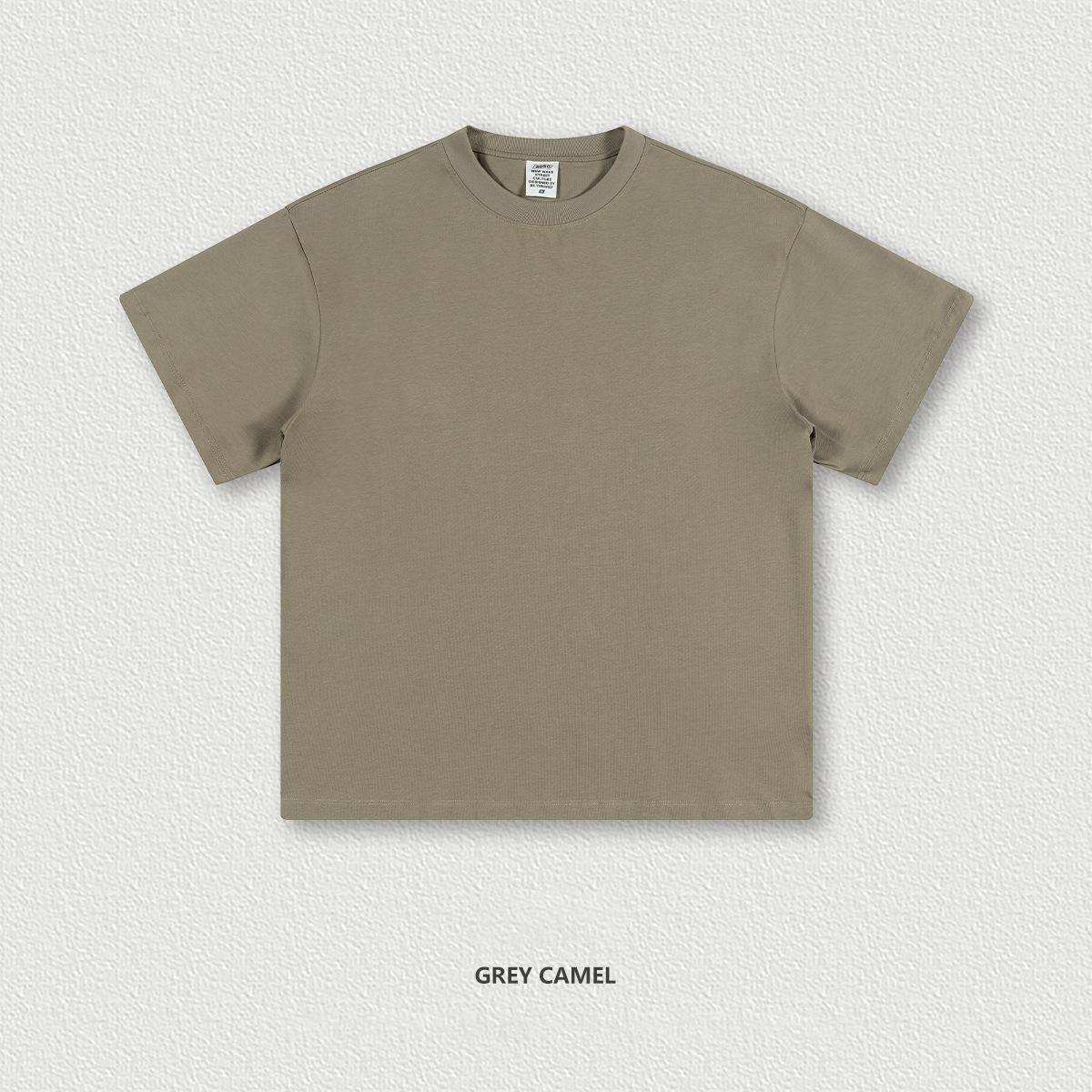  Solid Color Short-Sleeve Loose Fit T-Shirt BES1708