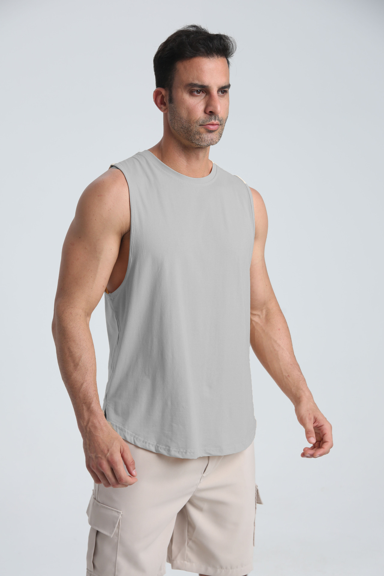 Men's Round Neck Sports Tank BX11