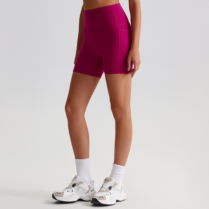 High-waisted Seamless Slimming Fitness Shorts SKL-LQ0256