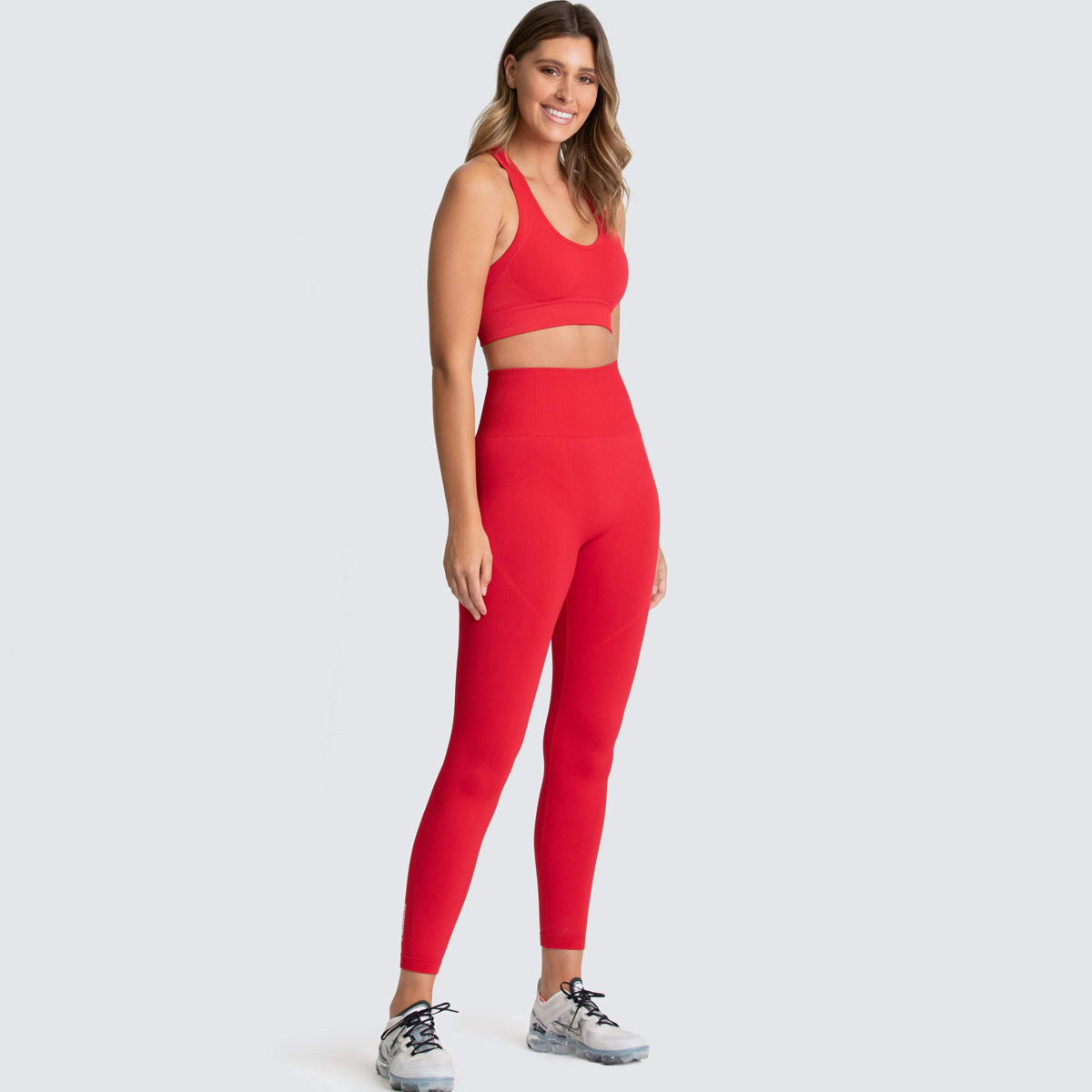  Fitness Backless Sports Bra Set 6095