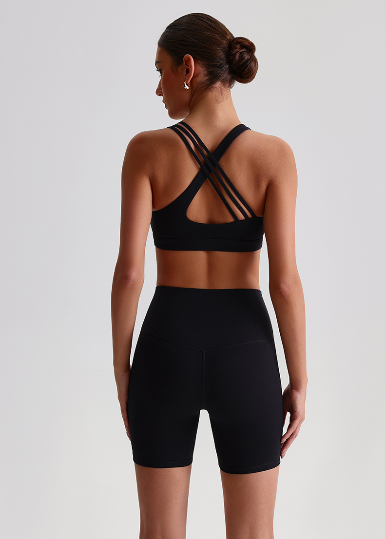  Sexy Sports Running And Fitness Suit Shorts Set SKL-LQ0135