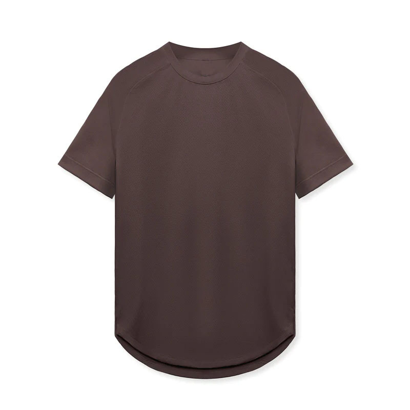 Men's Mesh Breathable Quick - Dry Sports Short - Sleeved Shirts 23-TX218